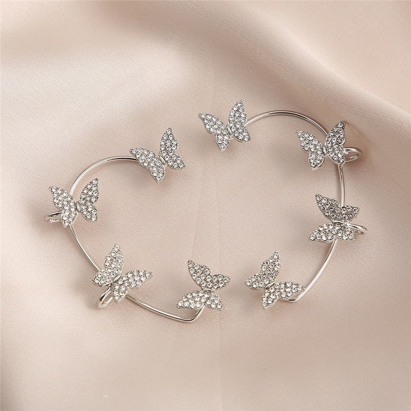 Butterfly Ear Clips