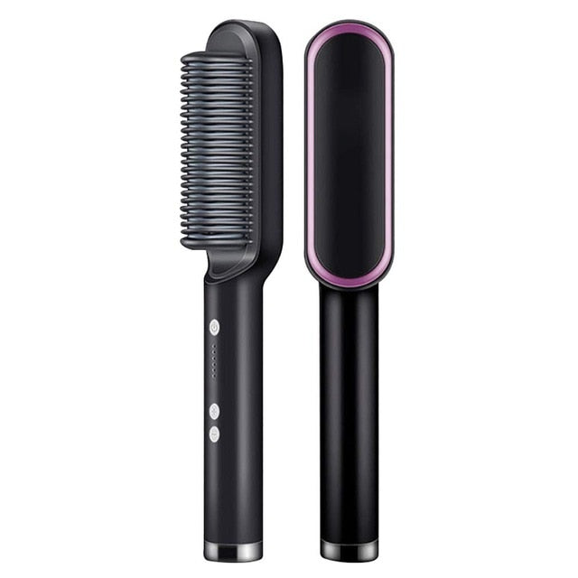 Ceramic Hair Straightener Brush
