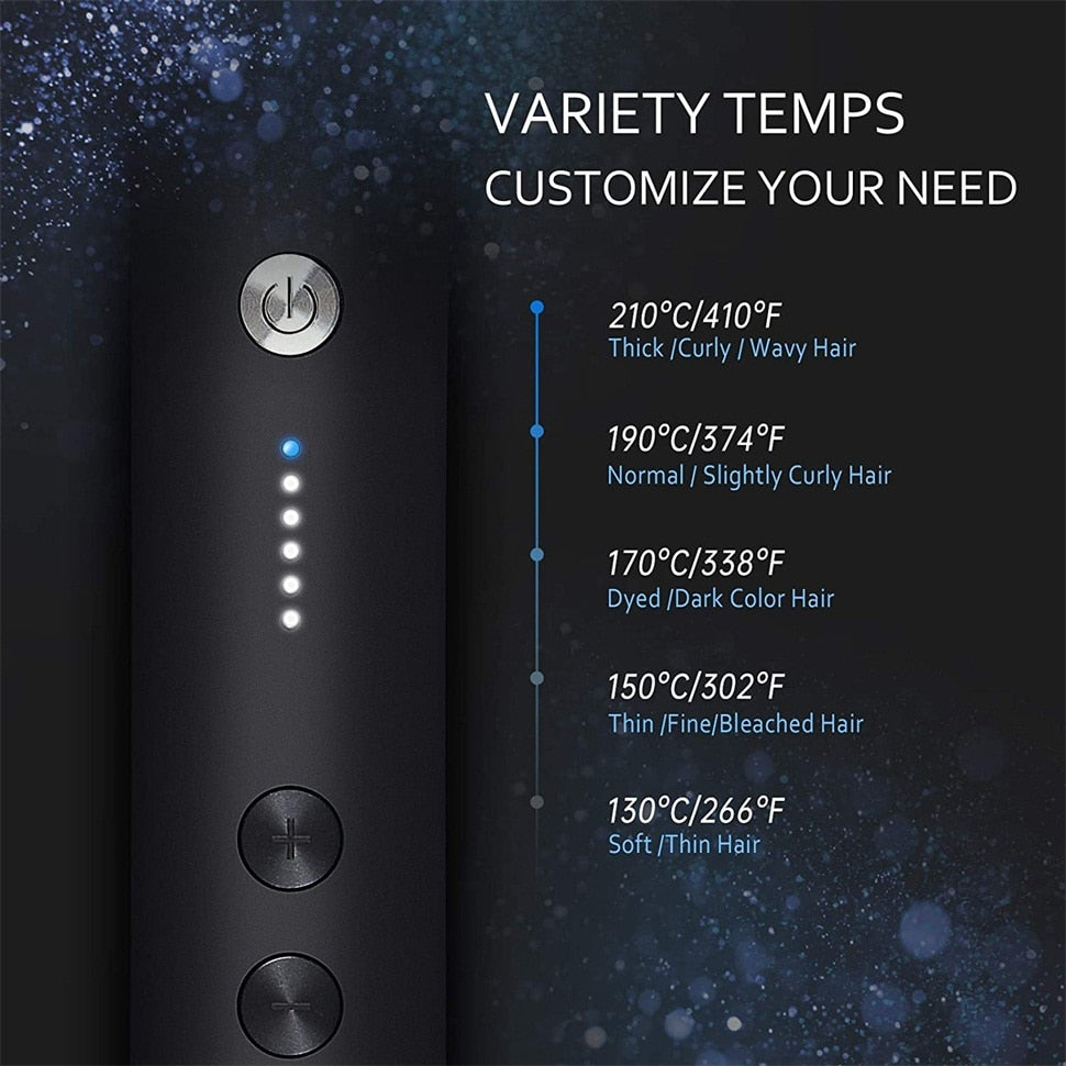 Ceramic Hair Straightener Brush