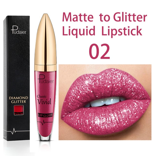 GloCheck Glitter Lipstick