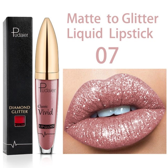GloCheck Glitter Lipstick