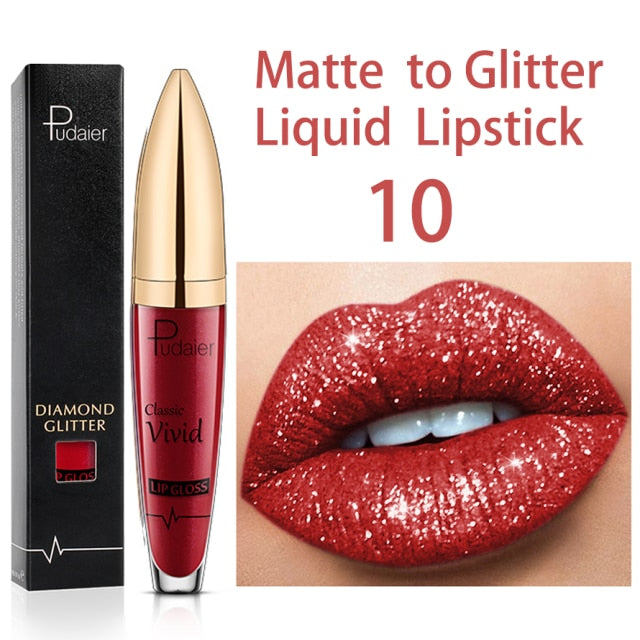 GloCheck Glitter Lipstick