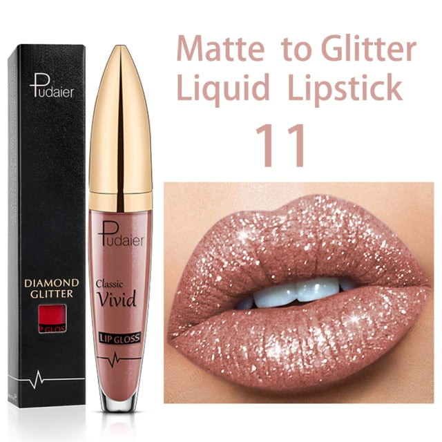 GloCheck Glitter Lipstick
