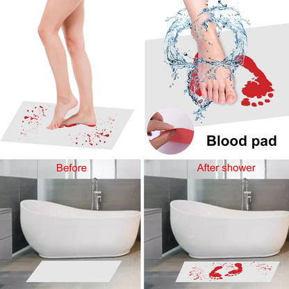 Color Changing Blood Bath Mat