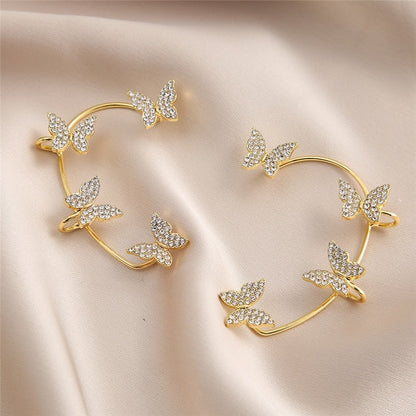 Butterfly Ear Clips