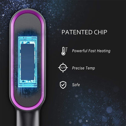 Ceramic Hair Straightener Brush