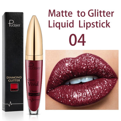 GloCheck Glitter Lipstick