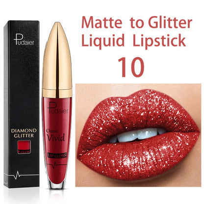 GloCheck Glitter Lipstick